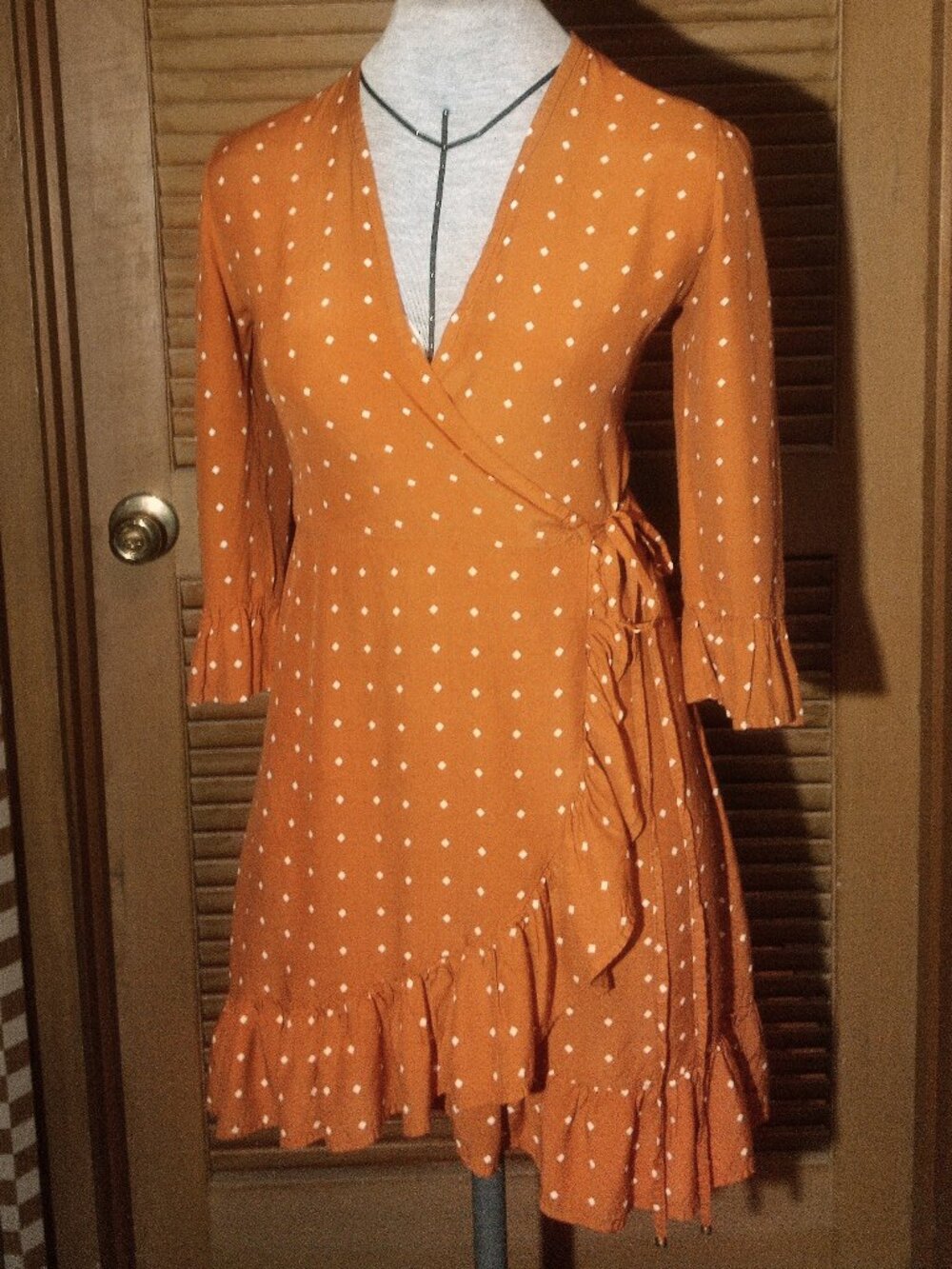 Faithful the Brand Carmel Wrap Dress